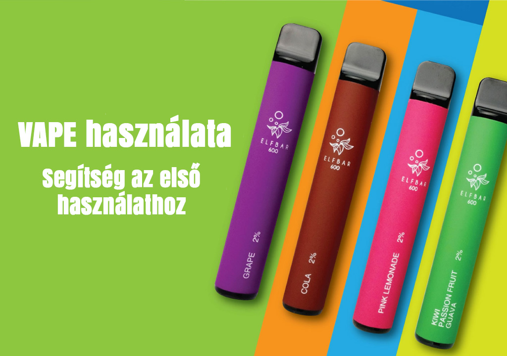 Elf Bar - Vape használata