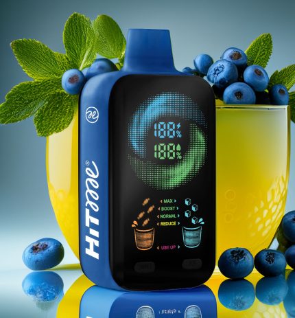 Hitme Hitec 25000 - Blue Razz Lemonade 5%