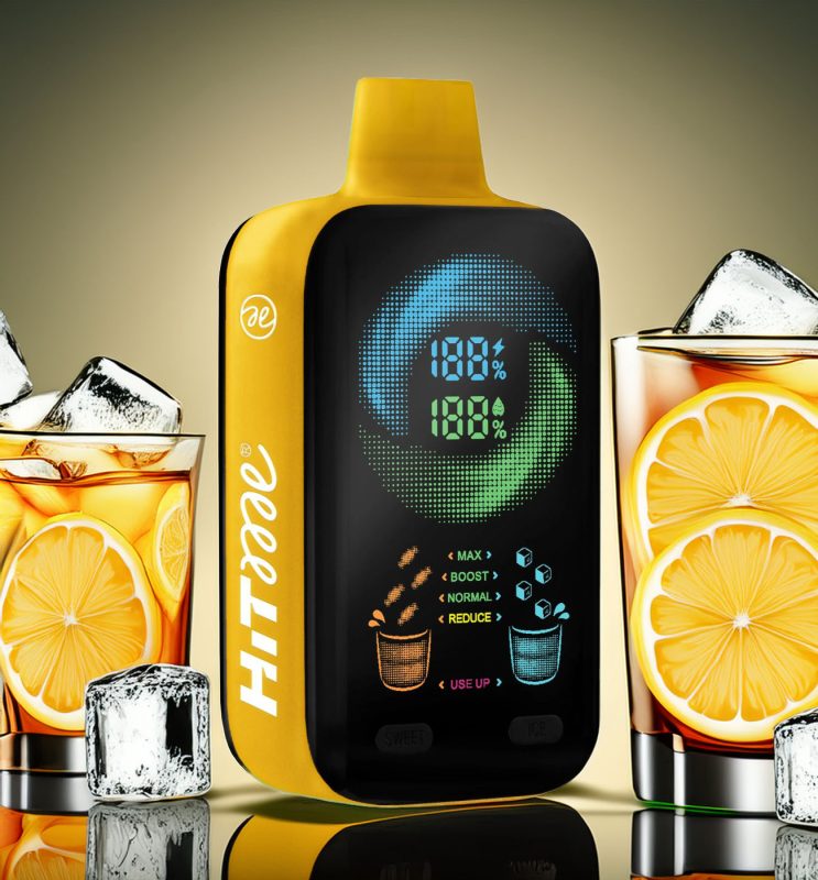 Hitme Hitec 25000 - Lemon Ice Tea 5%