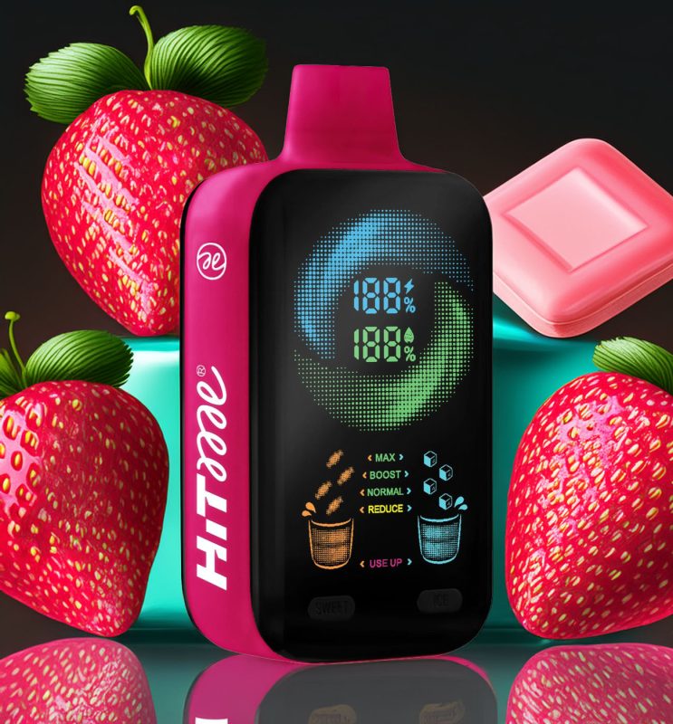 Hitme Hitec 25000 - Strawberry Bubblegum 5%
