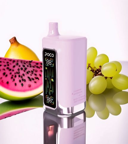 Poco FR 80000 – Strawberry Grape & Apple Peach & Strawberry Watermelon & Blackice Dragon Fruit Strawberry 5%