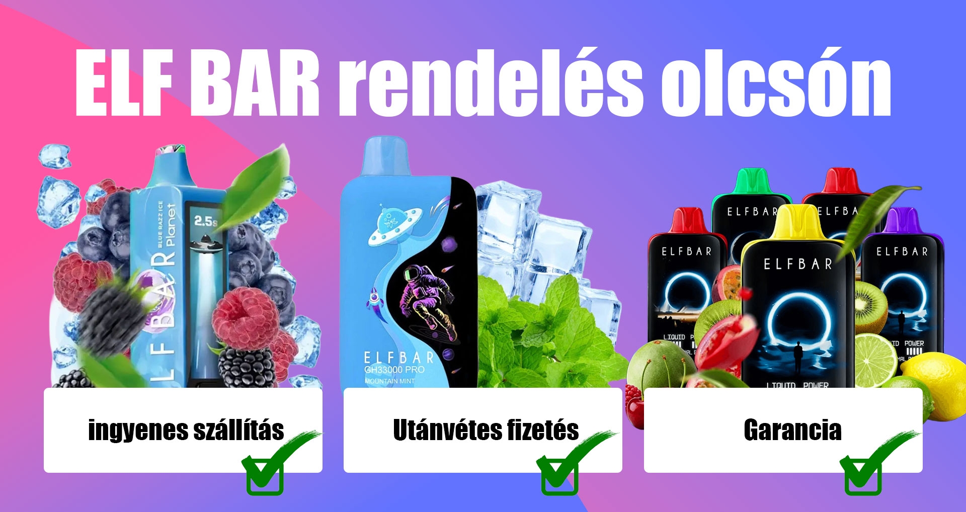 Elf Bar rendelés olcsón