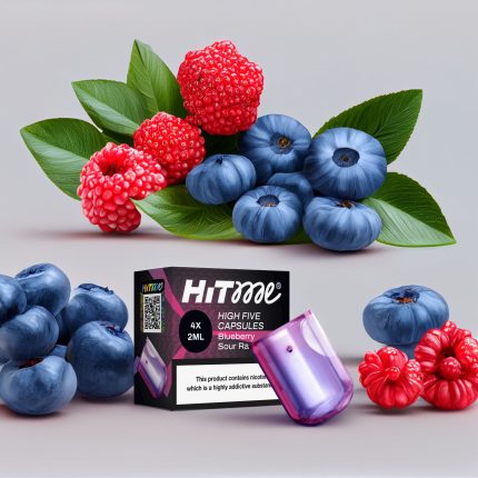 Hitme High Five Capsules – Blueberry Sour Raspberry 2%