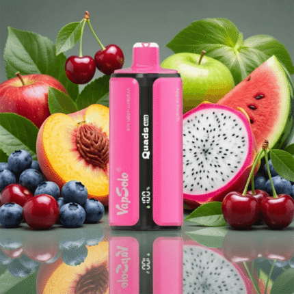 Vapsolo-Quads-80000-ApplePeachBlueberryWatermelonDragonFruitBananaCherrySolo1
