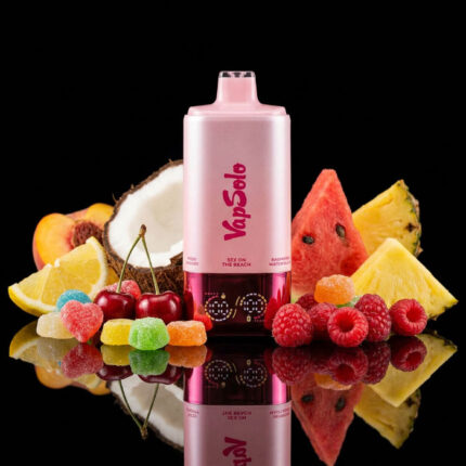 VapSolo 180K Sixer – Sex On The Beach & Raspberry Watermelon & Happy Ranch & Lemon Peach & Pink Lemonade & Fizz Cherry 5%