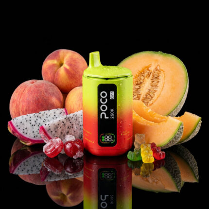 Poco-260K-6IN1-–-Fizzy-Cherry-Ice-Gummy-Bear-Black-Dragon-Ice-Grape-Ice-Aloe-Grape-Triple-Melon-5
