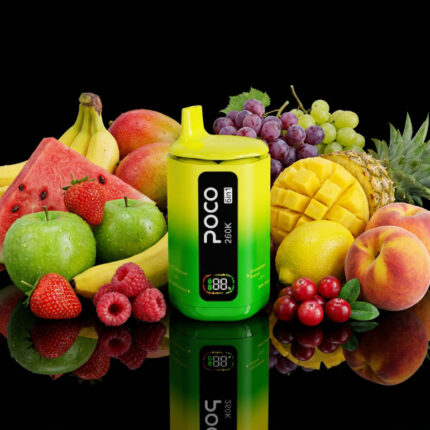 Poco 260K 6IN1 – Grape Canberry & Lemon Peach & Strawberry Banana & Sour Apple & Raspberry Watermelon & Sour Mango Pineapple 5%
